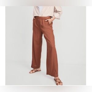 Old Navy Terracotta Wide-Leg Pants